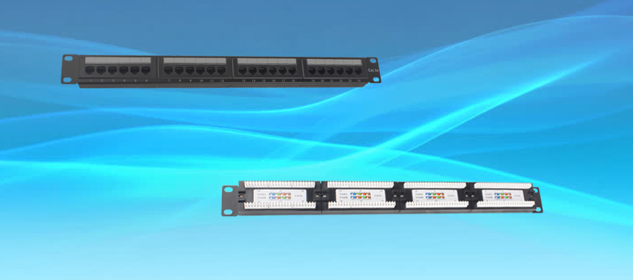 1U CAT6/CAT6A/CAT7/CAT7A 24 ports SFTP keystone jacks patch panel