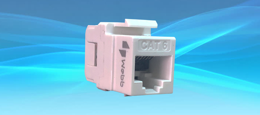 CAT6 UTP keystone jack - 180